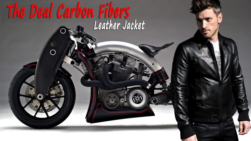 The Deal Carbon Fibers Leather Jacket